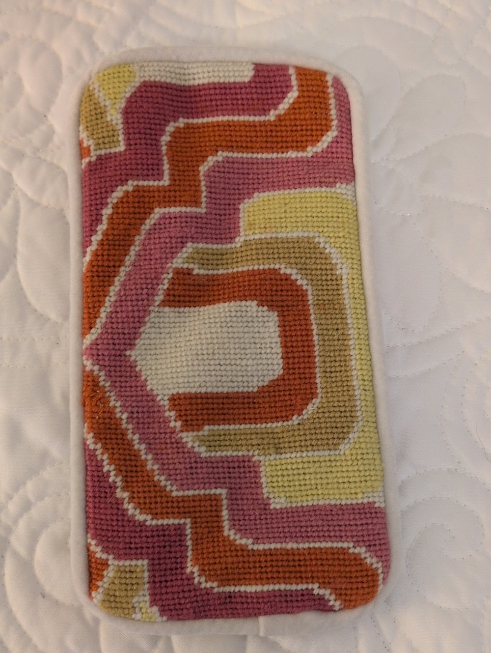 Trina Turk Wool Eyeglasses Case